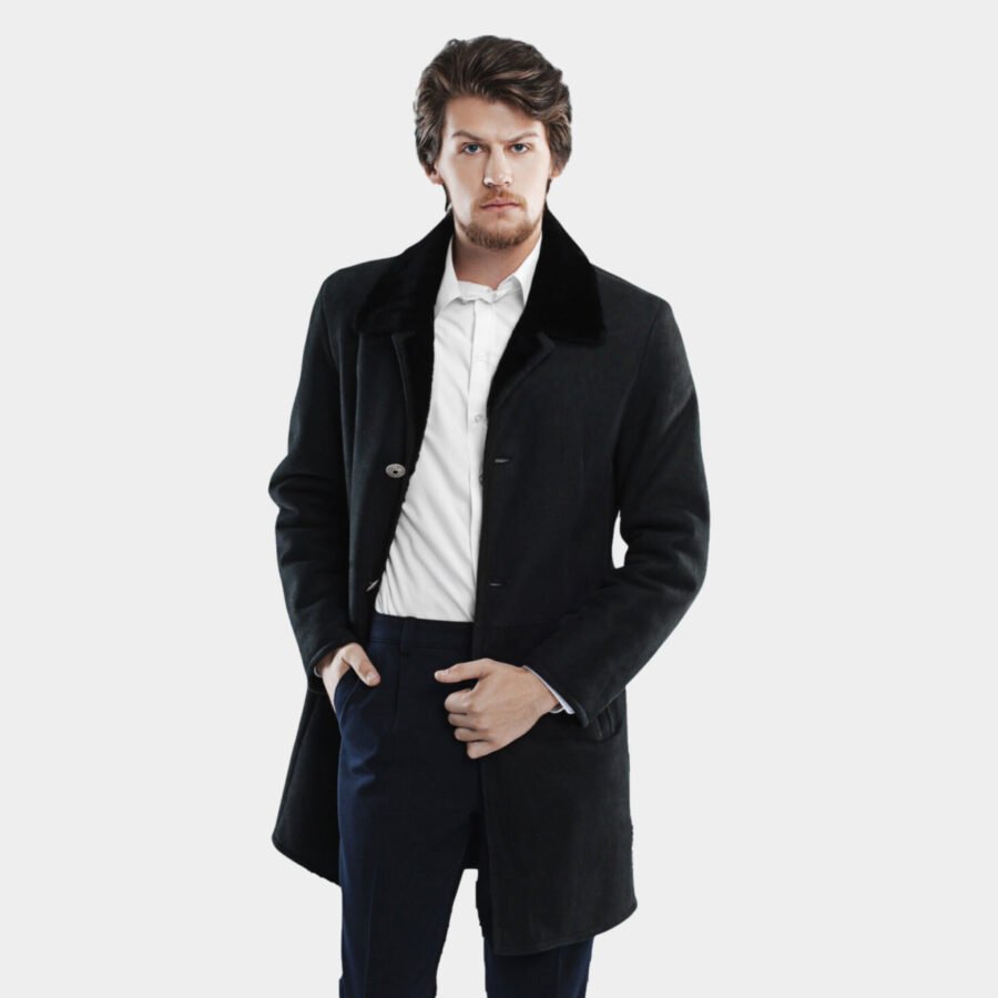 Black Full Size Coat